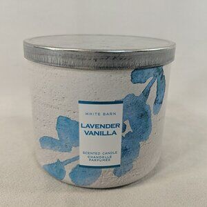 Bath & Body Works White Barn Lavender Vanilla 3-Wick Candle 411 g 14.5 oz Blue